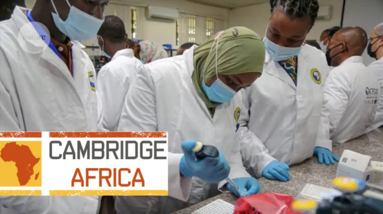 Cambridge Africa Changemakers Scholarship 2025