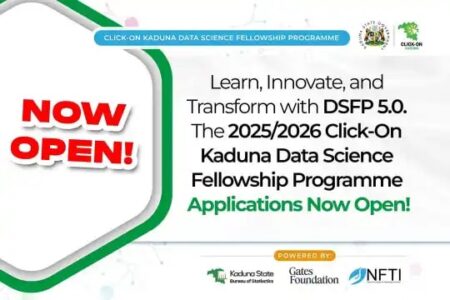 Click-On Kaduna Data Science Fellowship Program 2025/2026