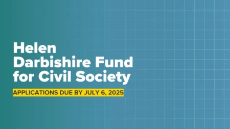 Helen Darbishire Fund 2025–27