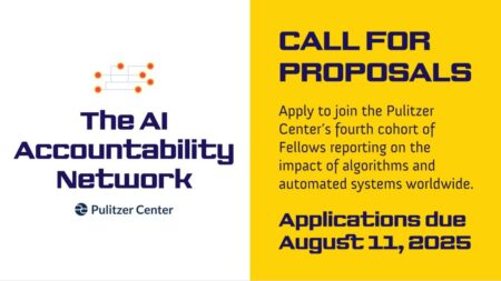 Pulitzer Center AI Accountability Fellowships 2025