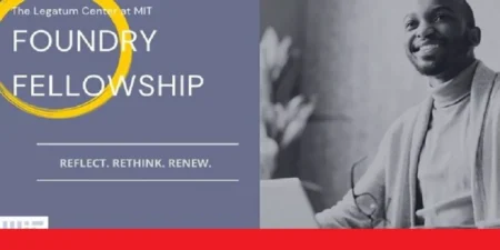 MIT Kuo Sharper Center Foundry Fellowship 2025–2026