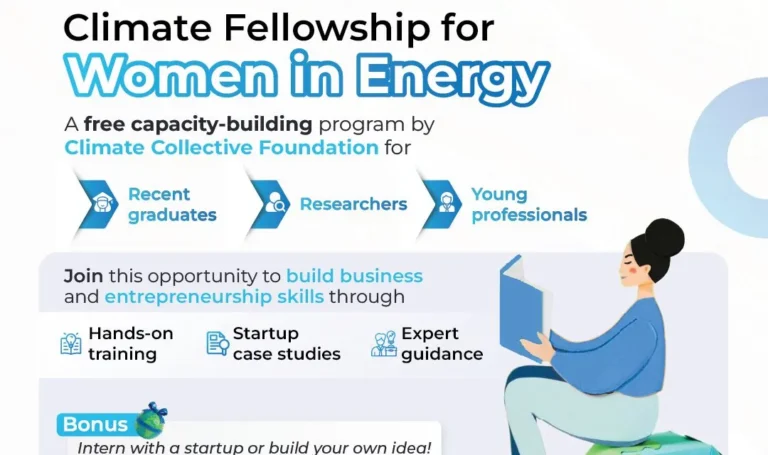 Climate Fellowship for Women 2025
