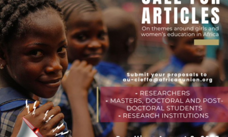 AU/CIEFFA Call for Articles on Girls and Women’s Education 2025