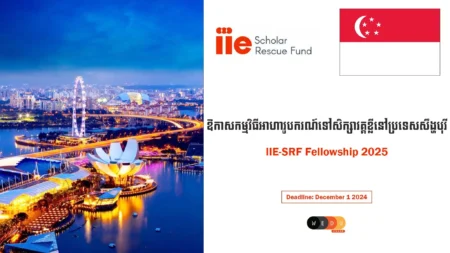 IIE-SRF Fellowship 2025-2026