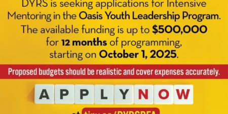 Intensive Mentoring for Oasis Youth Leadership Program