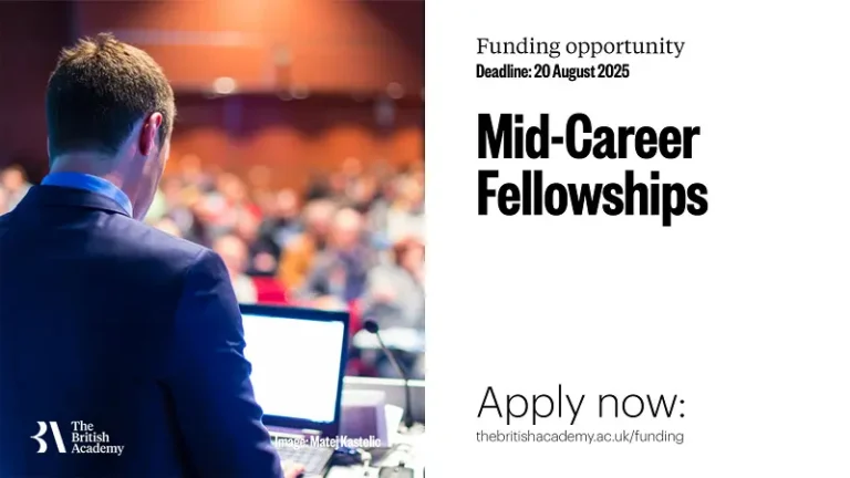 British Academy Mid-Career Fellowships 2025