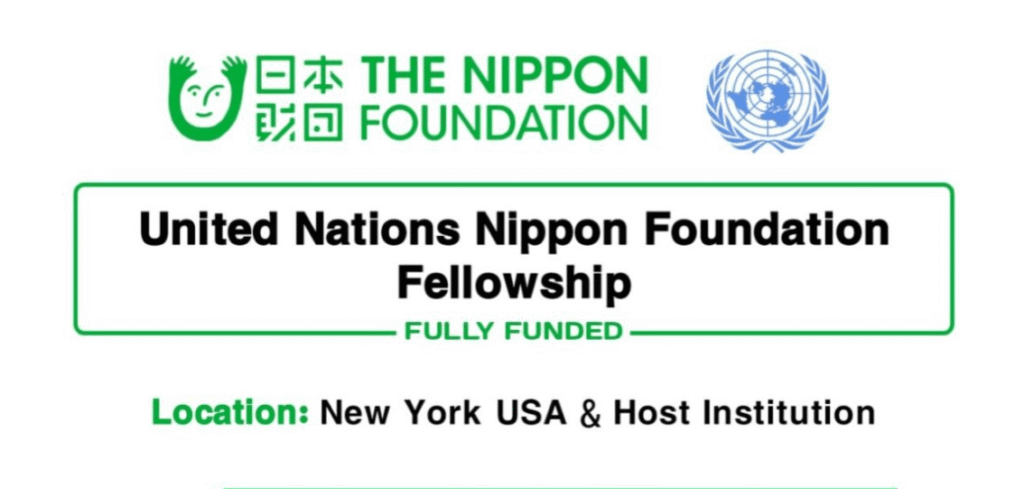 United Nations – Nippon Foundation Fellowship 2026