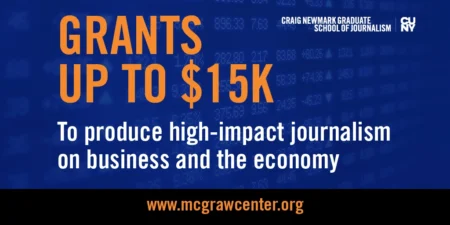 McGraw Fellowship for Business Journalism Fall 2025