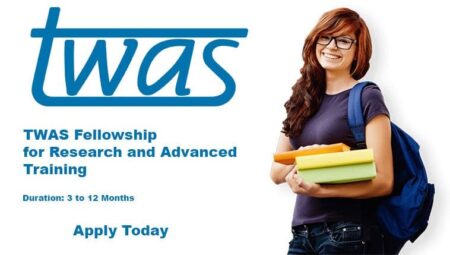 TWAS Fellowships for Research and Advanced Training 2025–2026