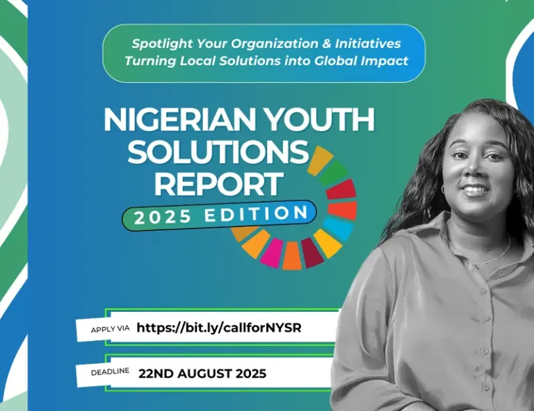 UN SDSN Nigerian Youth Solutions Report 2025