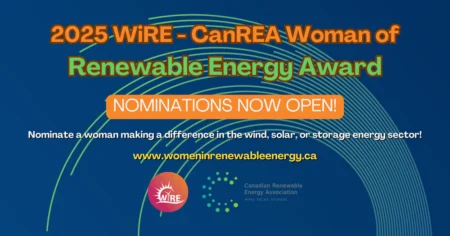 WiRE & CanREA Woman of Renewable Energy Award 2025