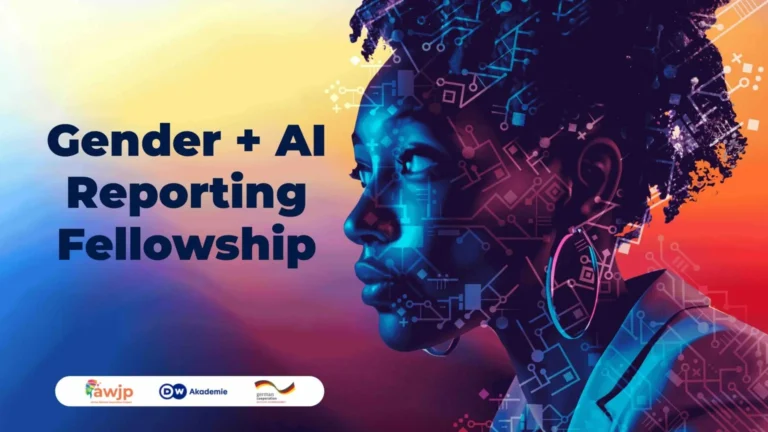 AWJP & DW Akademie Gender + AI Reporting Fellowship 2025