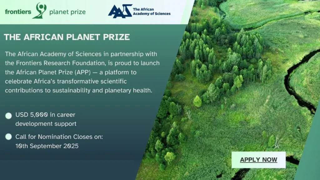 African Planet Prize 2025