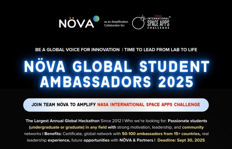 NÖVA Global Student Ambassadors 2025
