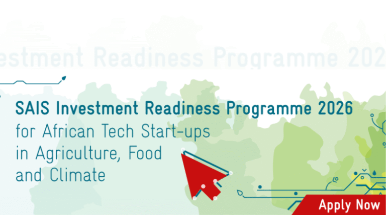 SAIS Investment Readiness Programme 2026