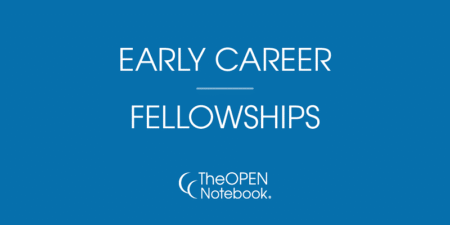The Open Notebook Early-Career Fellowship Program 2026
