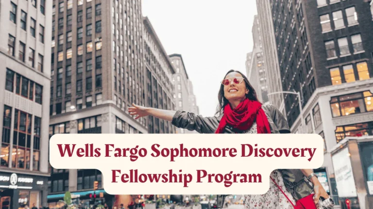 Wells Fargo Sophomore Discovery Fellowship Program 2026