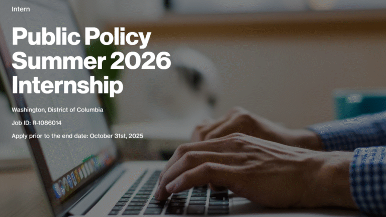 Verizon Public Policy Summer Internship 2026