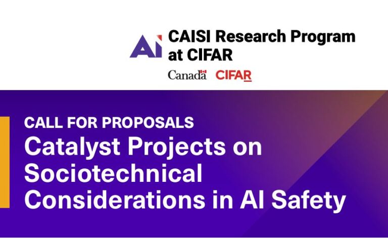 CIFAR AI Catalyst Grants 2026