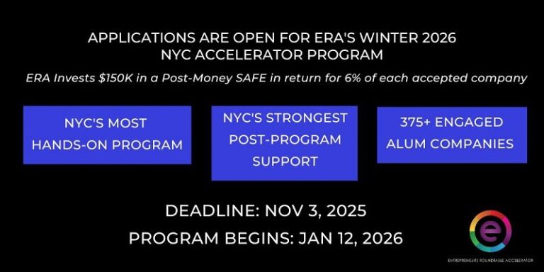 Entrepreneurs Roundtable Accelerator Winter Program 2026