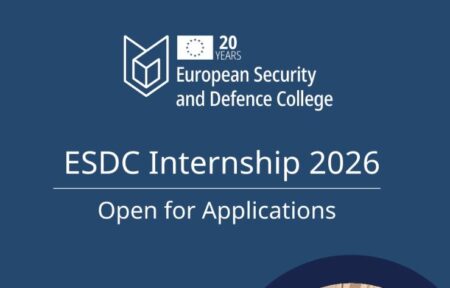 European Security and Defence College Internship 2026
