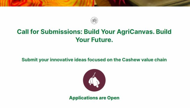 MOVE-ComCashew Call for Ideas Focused on the Cashew Value Chain 2025