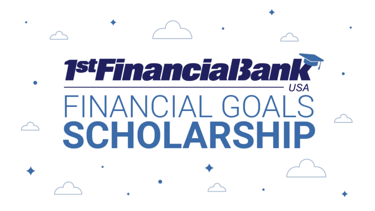 1st Financial Bank USA Financial Goals Scholarship