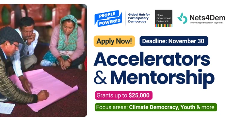 Call for Applications: Unlock Funding & Mentorship for Your Participatory Program