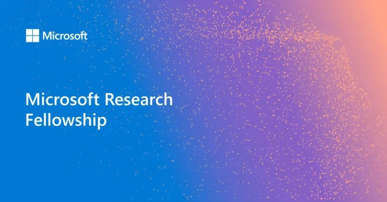 Microsoft Research Fellowship 2026