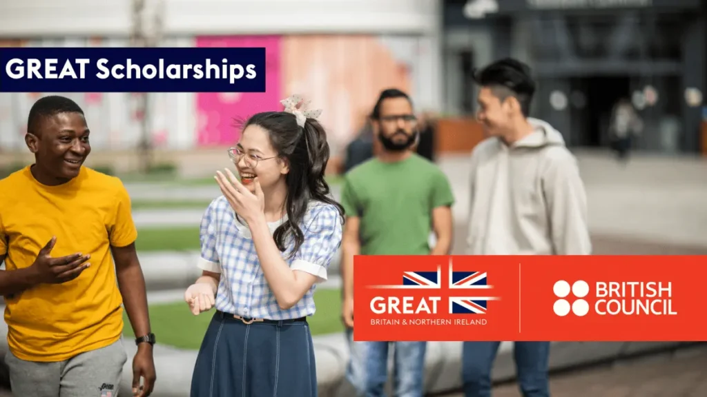 GREAT Scholarships 2026-2027 for International Students to Study in the UK (Funded) GREAT Scholarships 2026-2027