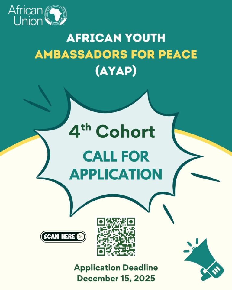 African Youth Ambassadors for Peace – 4th Cohort