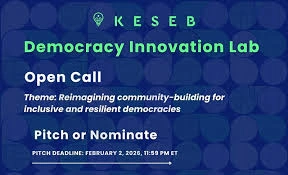 Keseb Democracy Innovation Lab 2026 (up to $10,000) Keseb Democracy Innovation Lab 2026
