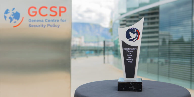 GCSP Prize for Transformative Futures in Peace and Security 2026