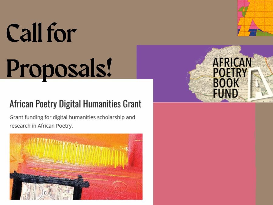 African Poetry Digital Humanities Grant 2026 (up to $10,000) African Poetry Digital Humanities Grant 2026