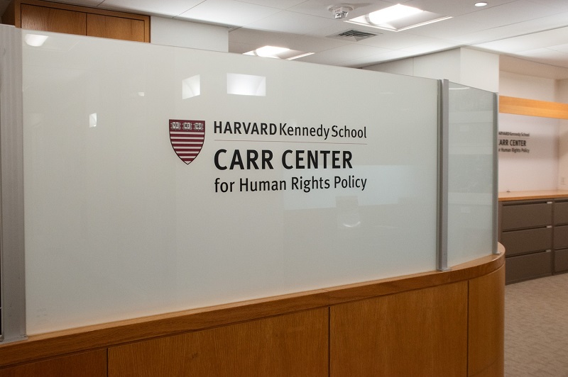 Carr-Ryan Center Technology and Human Rights Fellowship 2026-2027 Carr-Ryan Center Technology and Human Rights Fellowship 2026-2027