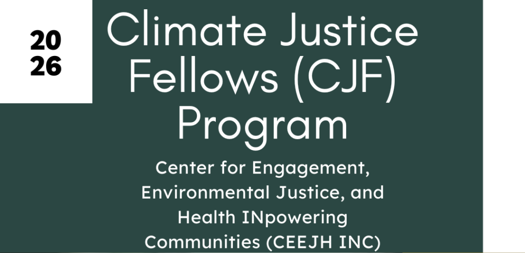 Youth Climate Justice Fund 2026 Grants
