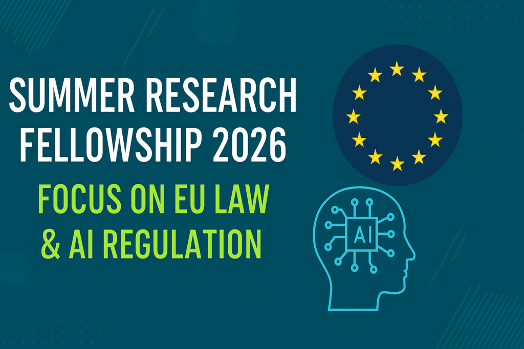 Institute for Law & AI Summer Research Fellowship (EU Law) 2026
