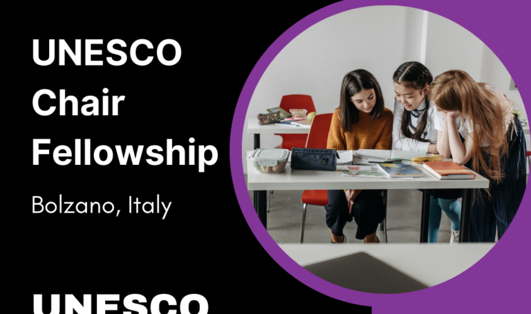 UNESCO Chair Fellowship 2026
