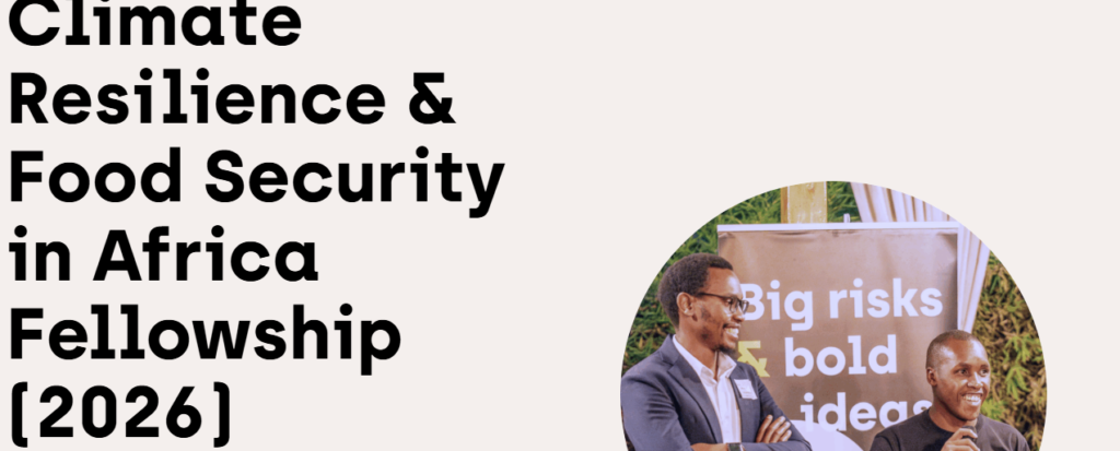 Halcyon Global Climate Fellowship 2026