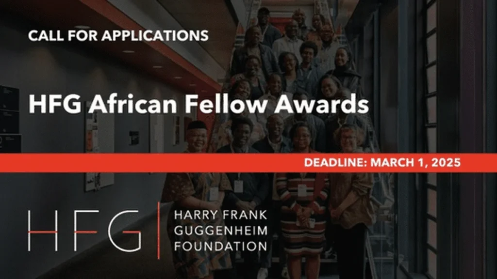 Harry Frank Guggenheim African Fellow Awards 2026-2027 Harry Frank Guggenheim African Fellow Awards 2026-2027