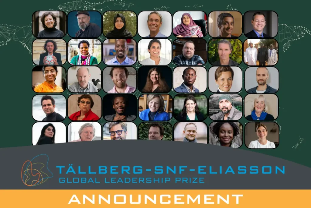 Tällberg-SNF-Eliasson Global Leadership Prize 2026