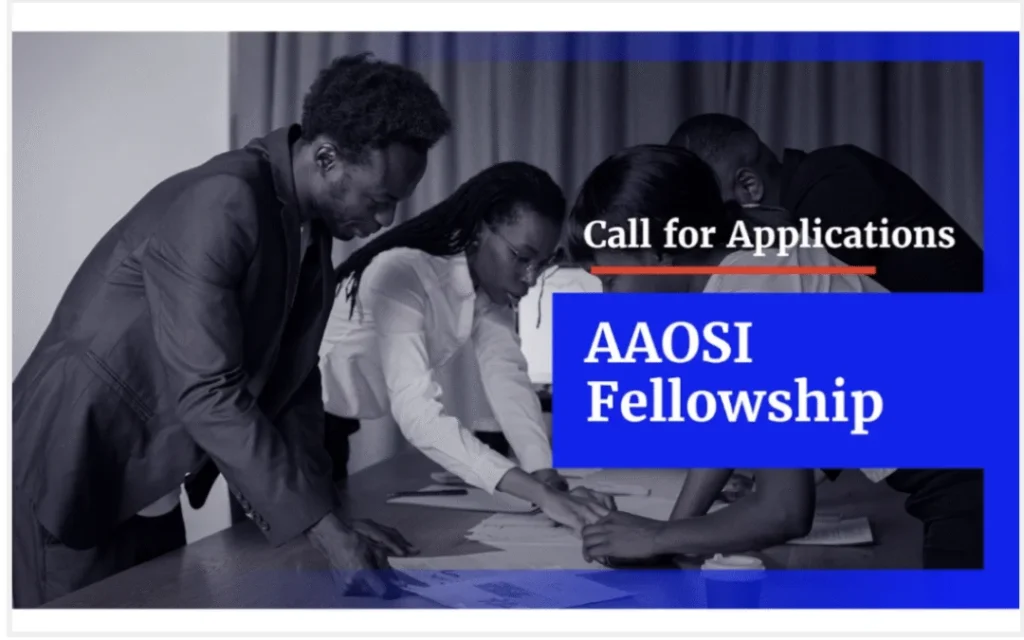 AAOSI Fellowship for Journalists in East Africa/West Africa and the Sahel Region