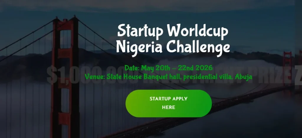 $1 Million Startup World Cup Competition at RegTech Africa 2026
