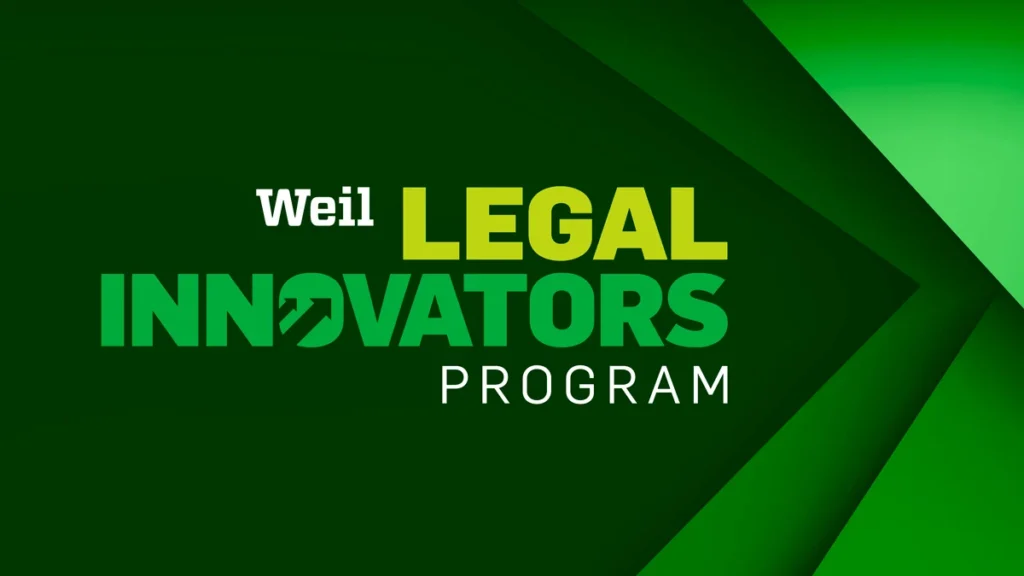 Weil Legal Innovators Program 2026-2027