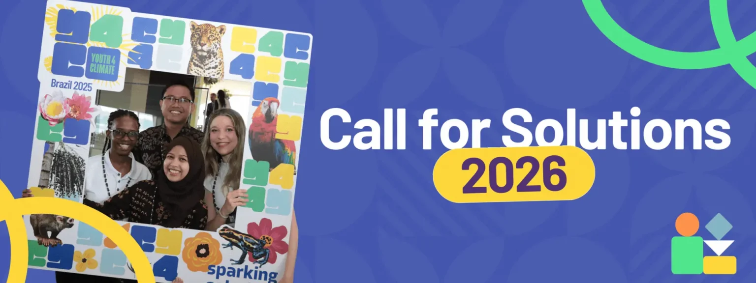 Call for Solutions 2026: UNDP Youth4Climate Global Innovation Challenge