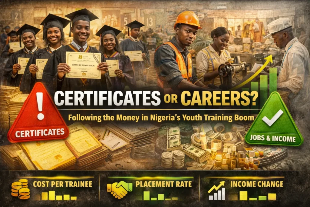 Certificates or Careers? Following the Money in Nigeria’s Youth Training Boom (and What “Training ROI” Really Looks Like) Certificates or Careers? Following the Money in Nigeria’s Youth Training Boom (and What “Training ROI” Really Looks Like)