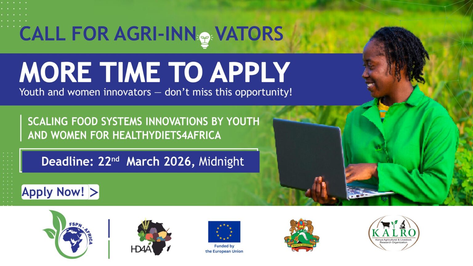 HealthyDiets4Africa Agribusiness Accelerator Program Cohort III for Youth and Women